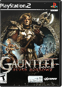 Gauntlet Seven Sorrows PAL Playstation 2  box art